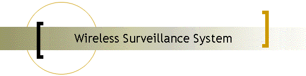 Wireless Surveillance System