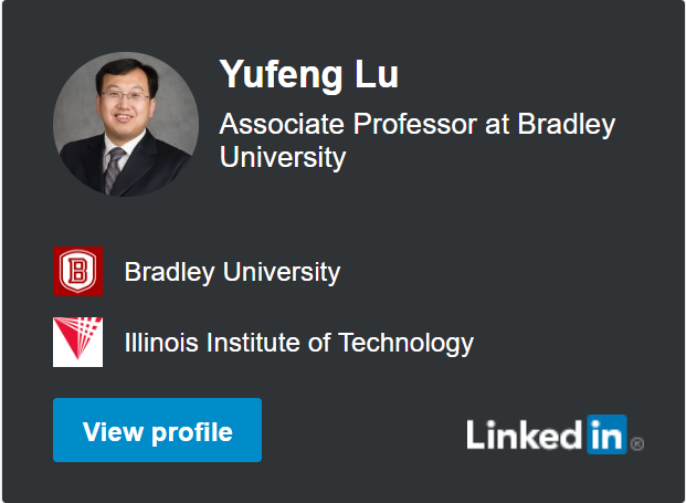 Dr. Lu's LinkedIn Profile